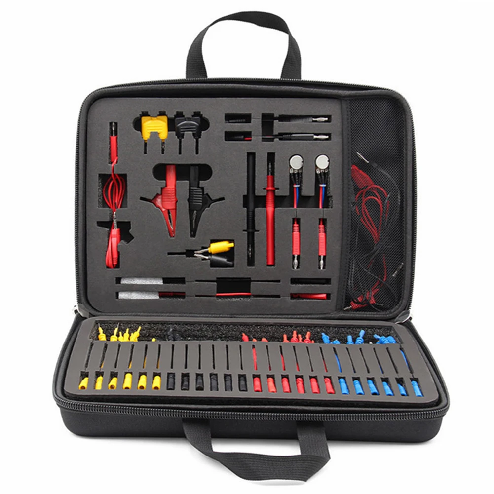 90pcs Circuit Cables Tester Automotive Lead Test Diagnostic Repair Hand Tools Kits with Terminals Alligator Clip
90pcs Circuit Cables Tester Automotive Lead Test Diagnostic Repair Hand Tools Kits with Terminals Alligator Clip