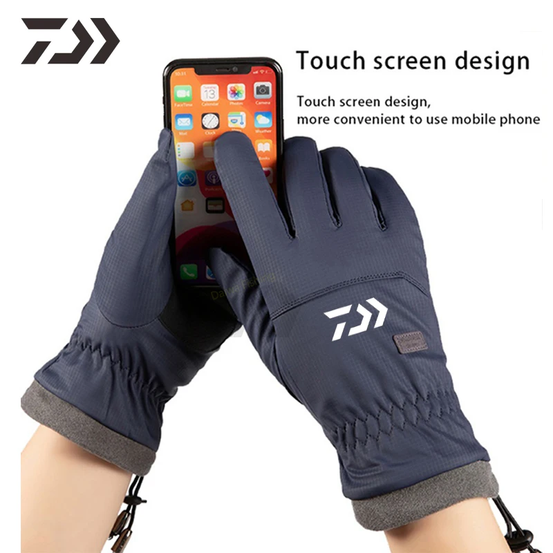 Fishing Gloves Winter Waterproof Warm Touch Screen Thermal Thick Non-Slip Windproof Men's Gloves for Fishing Wear Outdoor Sports 
Fishing Gloves Winter Waterproof Warm Touch Screen Thermal Thick Non-Slip Windproof Men's Gloves for Fishing Wear Outdoor Sports
