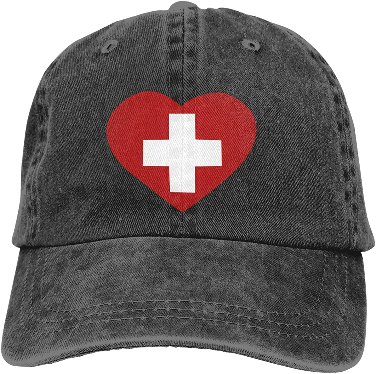 Cross Heart Denim Cap Baseball Dad Cap Classic Adjustable Casual Sports for Men Women Hat Denim Adult Unisex Four Seasons
Cross Heart Denim Cap Baseball Dad Cap Classic Adjustable Casual Sports for Men Women Hat Denim Adult Unisex Four Seasons