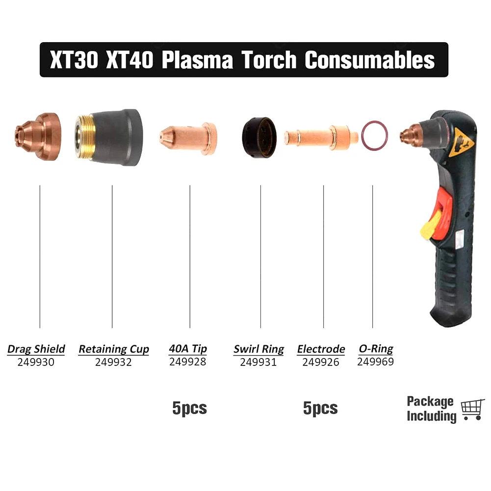 Плазменная фонарь для Miller Spectrum XT30XT40 375/625, аксессуары для плазмы, 10 шт.
Плазменная фонарь для Miller Spectrum XT30XT40 375/625, аксессуары для плазмы, 10 шт.