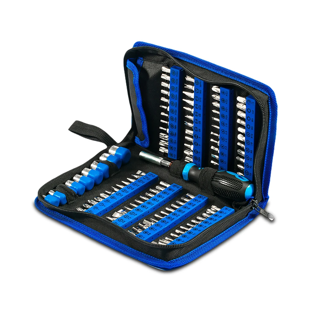 Screwdriver Bit Set with Handle Watch Computer Metric Screw Driver Kit Mobile Phone Multifunctional Household 110-in-1
Screwdriver Bit Set with Handle Watch Computer Metric Screw Driver Kit Mobile Phone Multifunctional Household 110-in-1