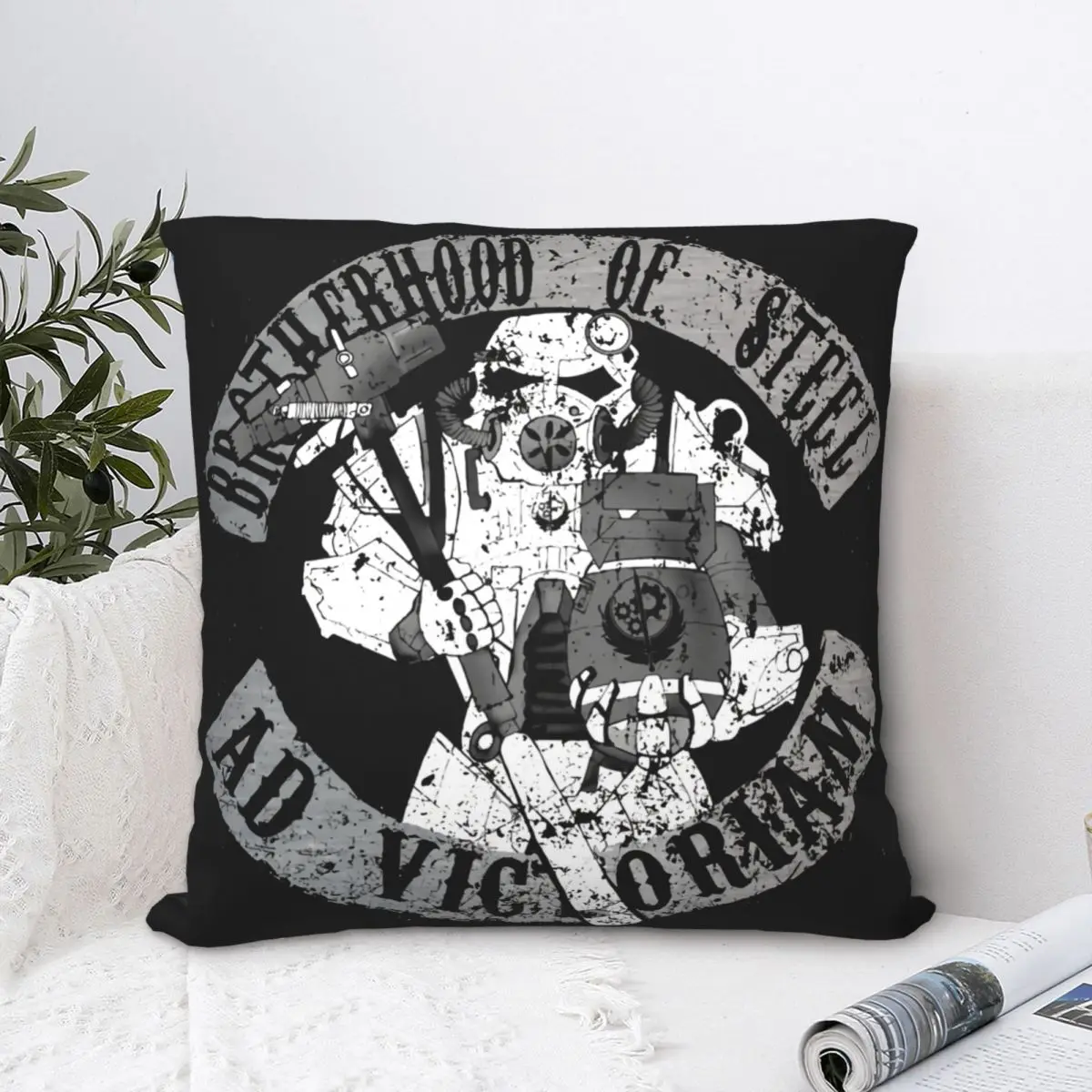 Sons Of Steel Fallout Throw Pillow Case Art Backpack Cushions Case DIY Printed Soft For Home Decor 
Sons Of Steel Fallout Throw Pillow Case Art Backpack Cushions Case DIY Printed Soft For Home Decor