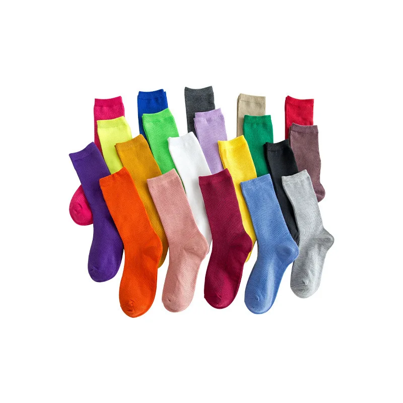 3 Pair Retro Women Cotton Loose Socks Autumn Winter Knitting Solid Color Long Black Pink Korean Japanese Student Girls Stockings
3 Pair Retro Women Cotton Loose Socks Autumn Winter Knitting Solid Color Long Black Pink Korean Japanese Student Girls Stockings