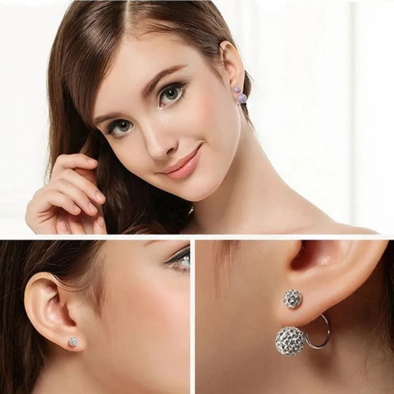 2023 European and American Fashion New Zircon Ball Style Rear Hanging Earrings for Women and Jewelry Wedding Party Couples 
2023 European and American Fashion New Zircon Ball Style Rear Hanging Earrings for Women and Jewelry Wedding Party Couples