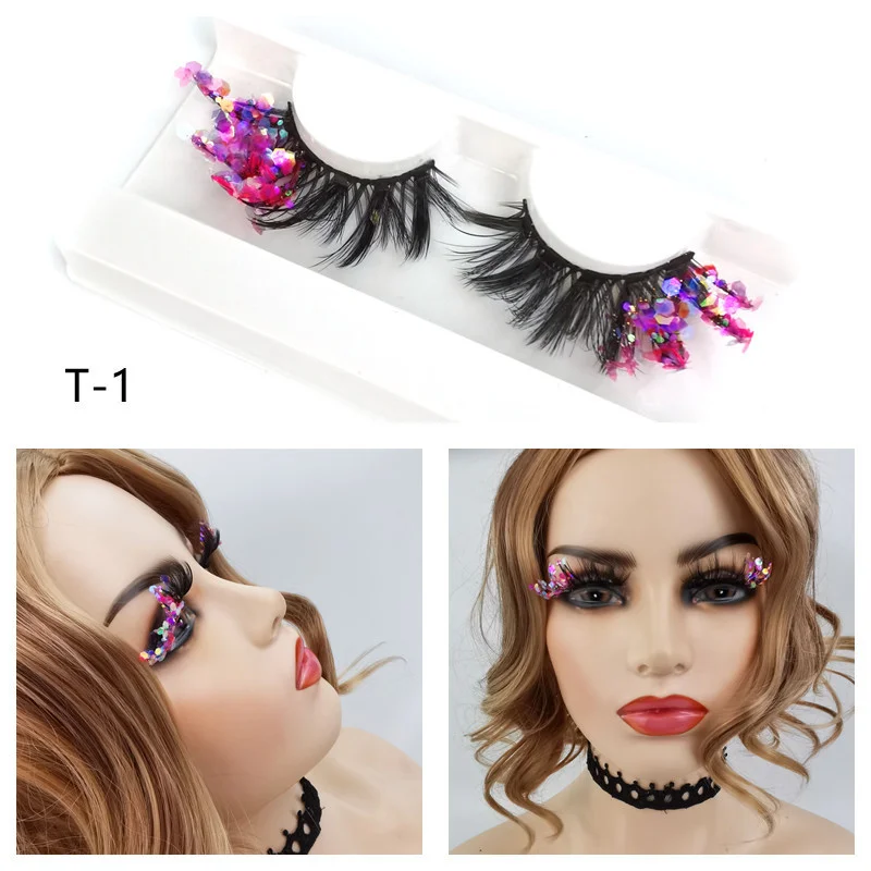 1 Pair Eyelashes Sexy Blue Point Peacock Prints Volume Feather Eyelashes Blue Color Extra Extension False Eye Lashes Face Makeup
1 Pair Eyelashes Sexy Blue Point Peacock Prints Volume Feather Eyelashes Blue Color Extra Extension False Eye Lashes Face Makeup