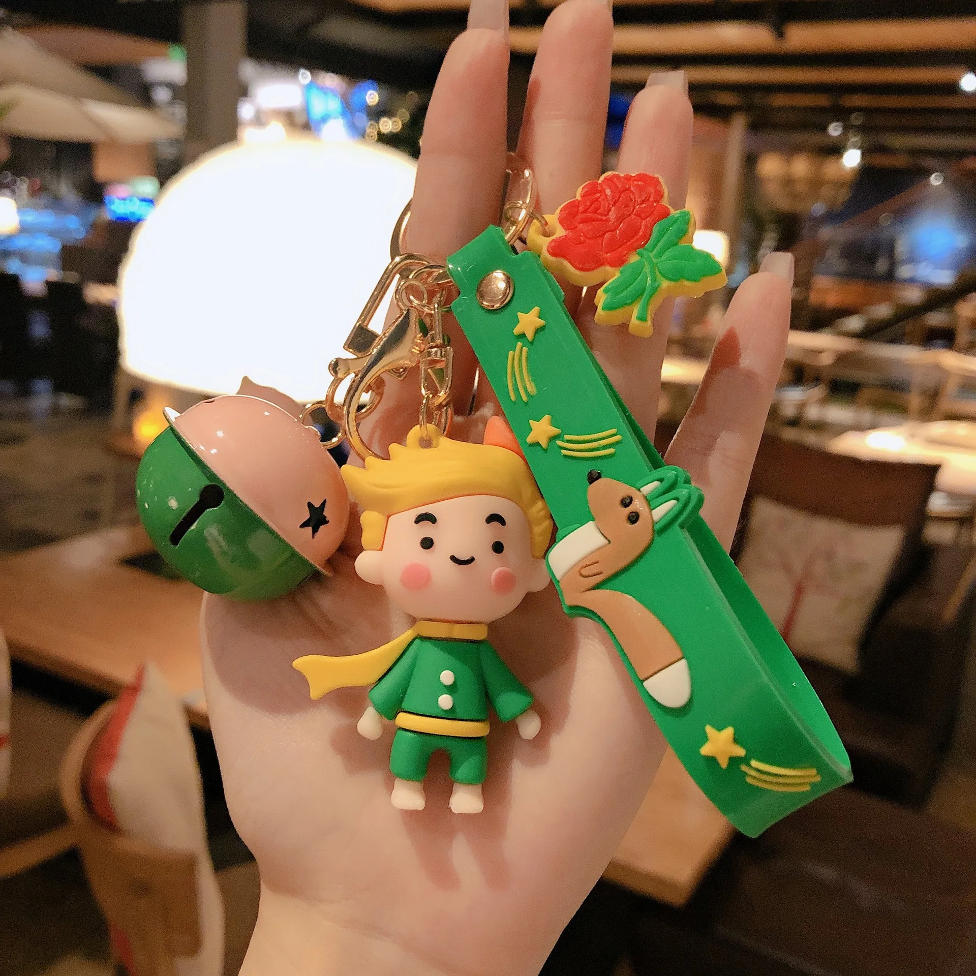 Fashion PVC Cartoon Little Prince Keychain Creative Anime Characters Keyring Men Keychains Women Backpack Pendant Gift for Kids
Fashion PVC Cartoon Little Prince Keychain Creative Anime Characters Keyring Men Keychains Women Backpack Pendant Gift for Kids