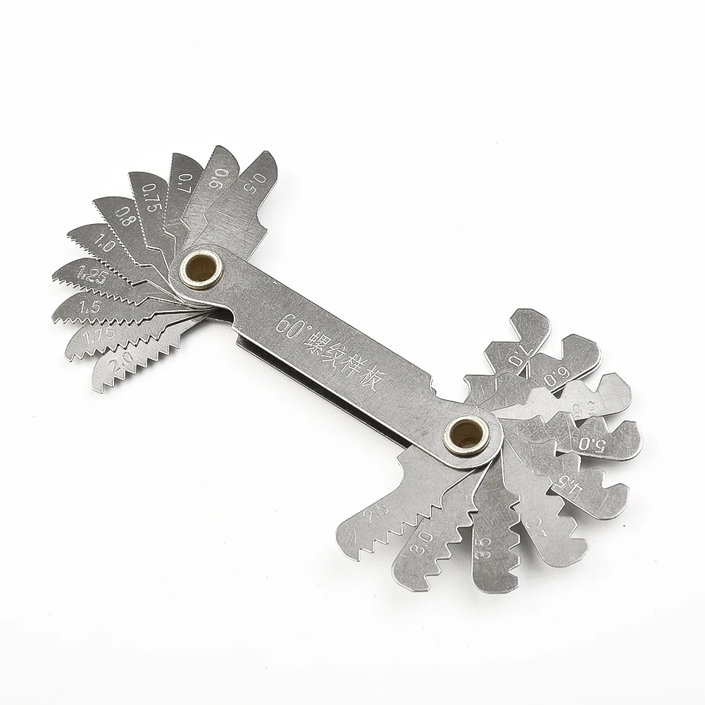 55/60 Degree Metric Inch Thread Plug Gauge Steel Gauges Measuring Metric Screw Thread Pitch Gauge Blade Gage For Measuring Tool
55/60 Degree Metric Inch Thread Plug Gauge Steel Gauges Measuring Metric Screw Thread Pitch Gauge Blade Gage For Measuring Tool