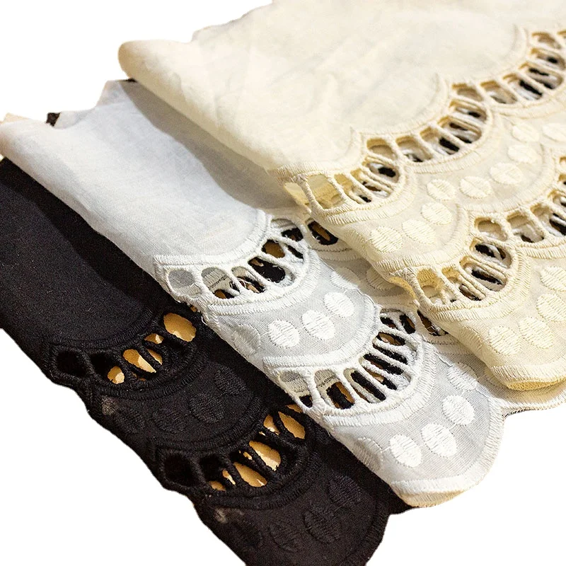 5Yards/lot Width 22CM New Hollow Cotton Embroidery Bow Lace Trim, Handmade DIY Home Decoration Sewing Accessories RS4428 RS4428
5Yards/lot Width 22CM New Hollow Cotton Embroidery Bow Lace Trim, Handmade DIY Home Decoration Sewing Accessories RS4428 RS4428