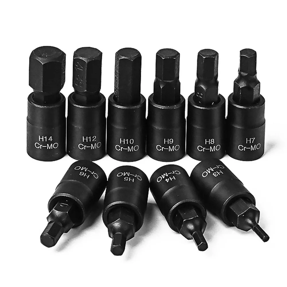 Must Have Tool 10Pcs Bit Socket Set with Enhanced Storage and H3H14 Drive Perfect for Various Repair and DIY Tasks
Must Have Tool 10Pcs Bit Socket Set with Enhanced Storage and H3H14 Drive Perfect for Various Repair and DIY Tasks