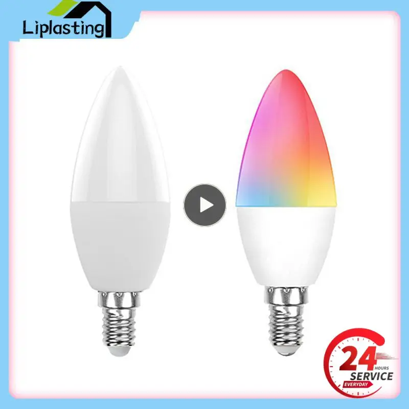 Rgb Colorful Lights Voice Control E14 E12 Tuya Bulb Lights App Remote Control Smart Bulb Smart Home Timer Wifi Bluetooth
Rgb Colorful Lights Voice Control E14 E12 Tuya Bulb Lights App Remote Control Smart Bulb Smart Home Timer Wifi Bluetooth