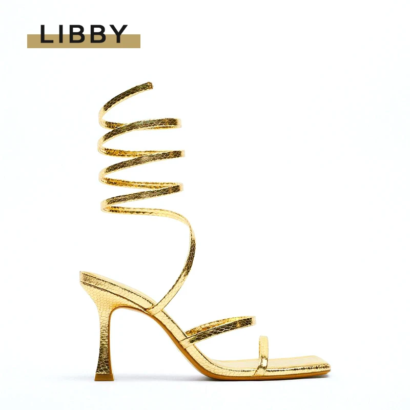 2022 Summer Women Fashion Gold Women Sandals Thin High Heel Square Toe Rome Ankle Strap Sandal Summer Gladiator Casual Sandal
2022 Summer Women Fashion Gold Women Sandals Thin High Heel Square Toe Rome Ankle Strap Sandal Summer Gladiator Casual Sandal
