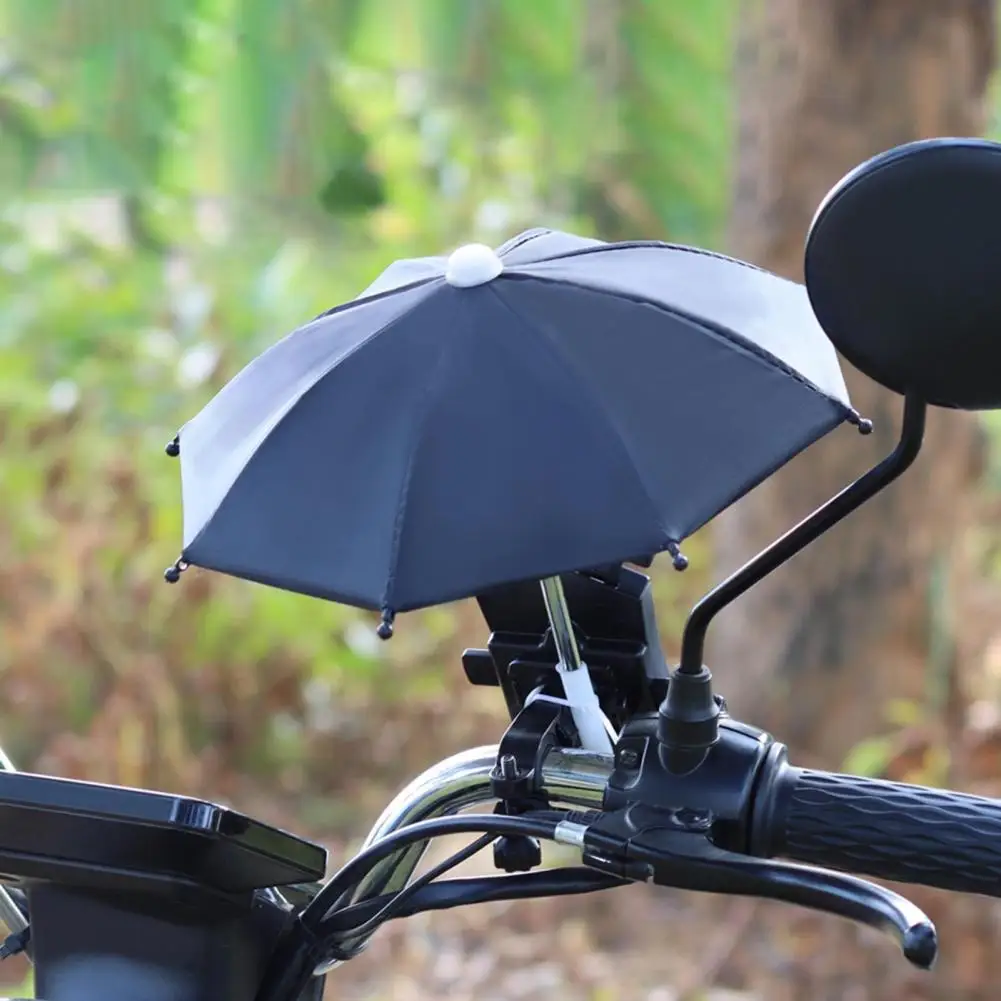 

Велосипедный зонт, водонепроницаемый портативный, из сплава, солнцезащитный, локомотивный, для верховой езды, 1 комплект