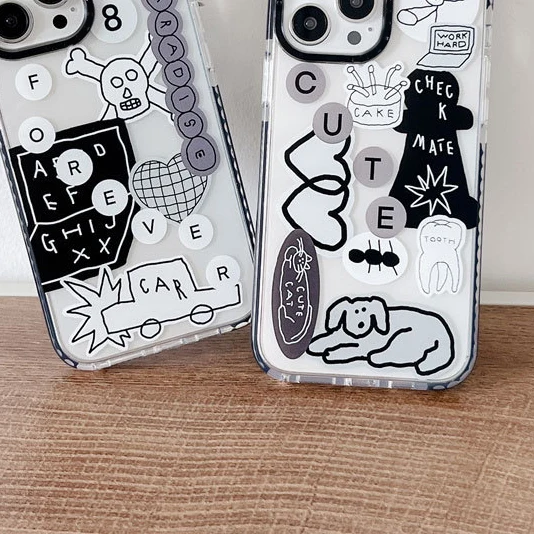 Cute Cartoon Dog Sticker Transparent Phone Case Cover for IPhone 11 12 13 14 Pro Max Case for IPhone 14 Pro Max
Cute Cartoon Dog Sticker Transparent Phone Case Cover for IPhone 11 12 13 14 Pro Max Case for IPhone 14 Pro Max