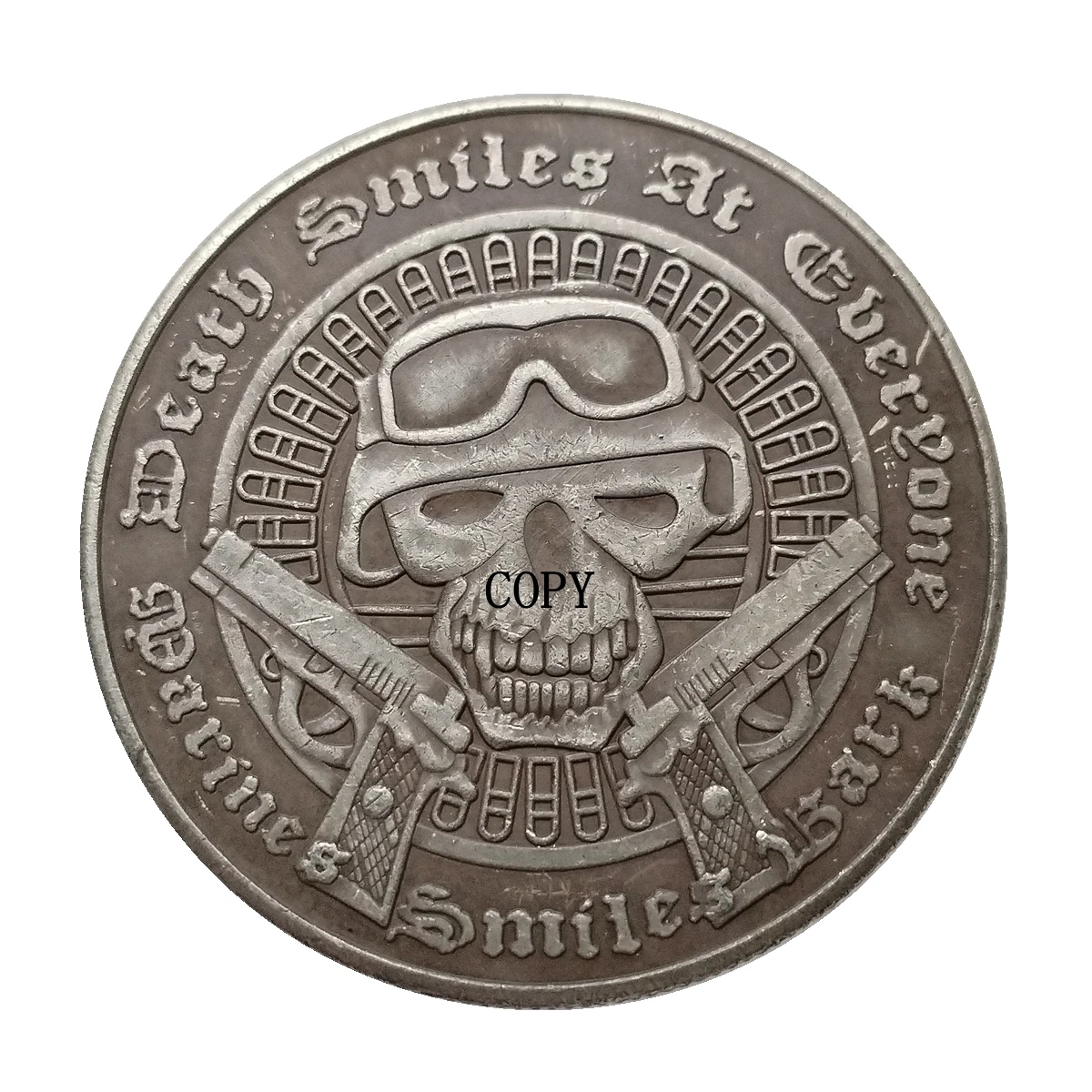 Посеребренная копия монеты Morgan Dollar 
Посеребренная копия монеты Morgan Dollar