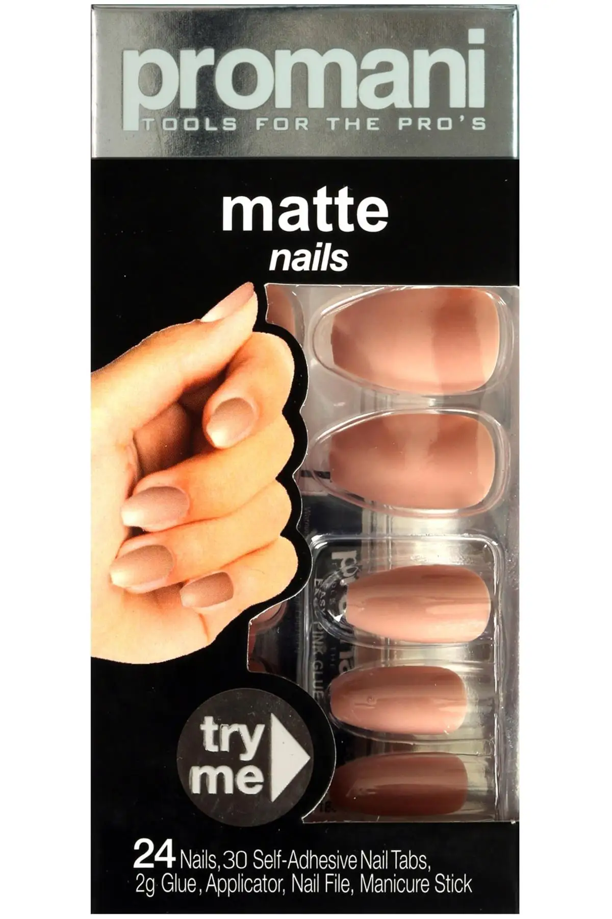 Бренд: Promani, матовый набор для накладных ногтей, бежевый цвет, Категория: накладные ногти и аксессуары
Бренд: Promani, матовый набор для накладных ногтей, бежевый цвет, Категория: накладные ногти и аксессуары