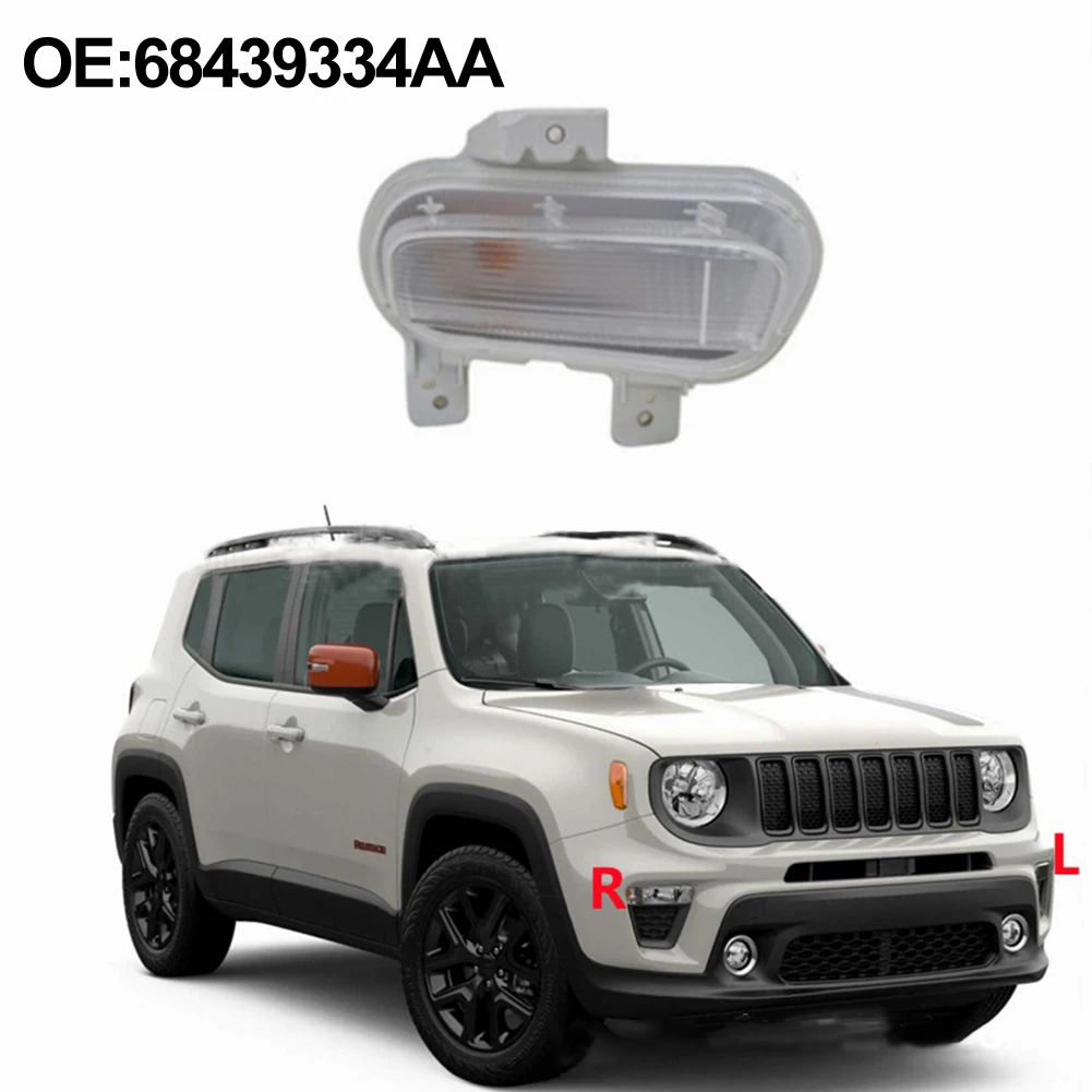 1pc Daytim1e Running Lights Hot Sale 12V 6000K Front Right OEM:68439334AA Turn Signal Halogen Light For Jeep Renegade 2019-2020
1pc Daytim1e Running Lights Hot Sale 12V 6000K Front Right OEM:68439334AA Turn Signal Halogen Light For Jeep Renegade 2019-2020