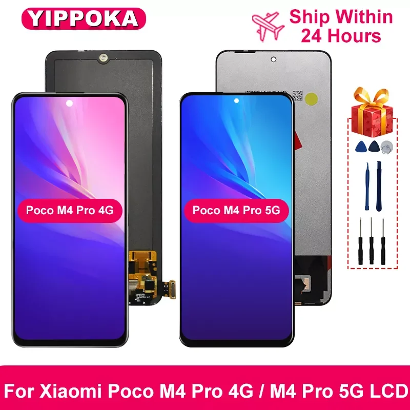 New Original LCD For Xiaomi Poco M4 Pro LCD Display Xiaomi Poco M4 Pro 5G Touch Screen 21091116AG Digitizer Assembly 2201117PG
New Original LCD For Xiaomi Poco M4 Pro LCD Display Xiaomi Poco M4 Pro 5G Touch Screen 21091116AG Digitizer Assembly 2201117PG