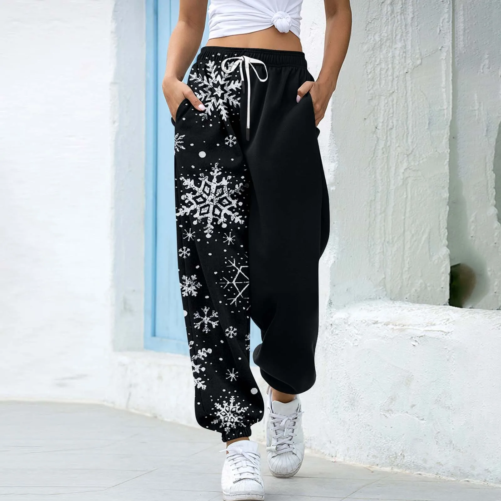 Women's pants Christmas Print Casual Pants Drawstring Elastic Waist Drawstring Pants WIth Pockets pants for women штаны женский
Women's pants Christmas Print Casual Pants Drawstring Elastic Waist Drawstring Pants WIth Pockets pants for women штаны женский