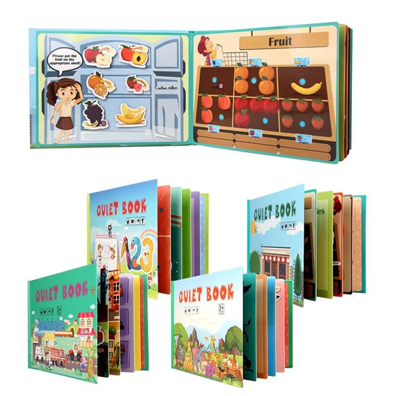 Montessori Quiet Book for Toddlers Montessori Busy Book for Kids To Develop Learning Skill Preschool Toddler Learning Activities
Montessori Quiet Book for Toddlers Montessori Busy Book for Kids To Develop Learning Skill Preschool Toddler Learning Activities
