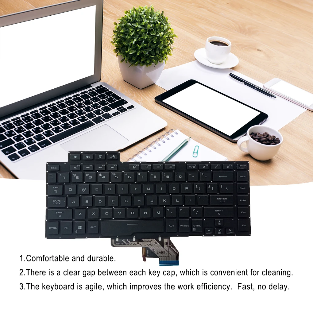 Модификация клавиатуры ноутбука аксессуары для компьютера ввод компонентов Замена английской клавиатуры США GX502
Модификация клавиатуры ноутбука аксессуары для компьютера ввод компонентов Замена английской клавиатуры США GX502