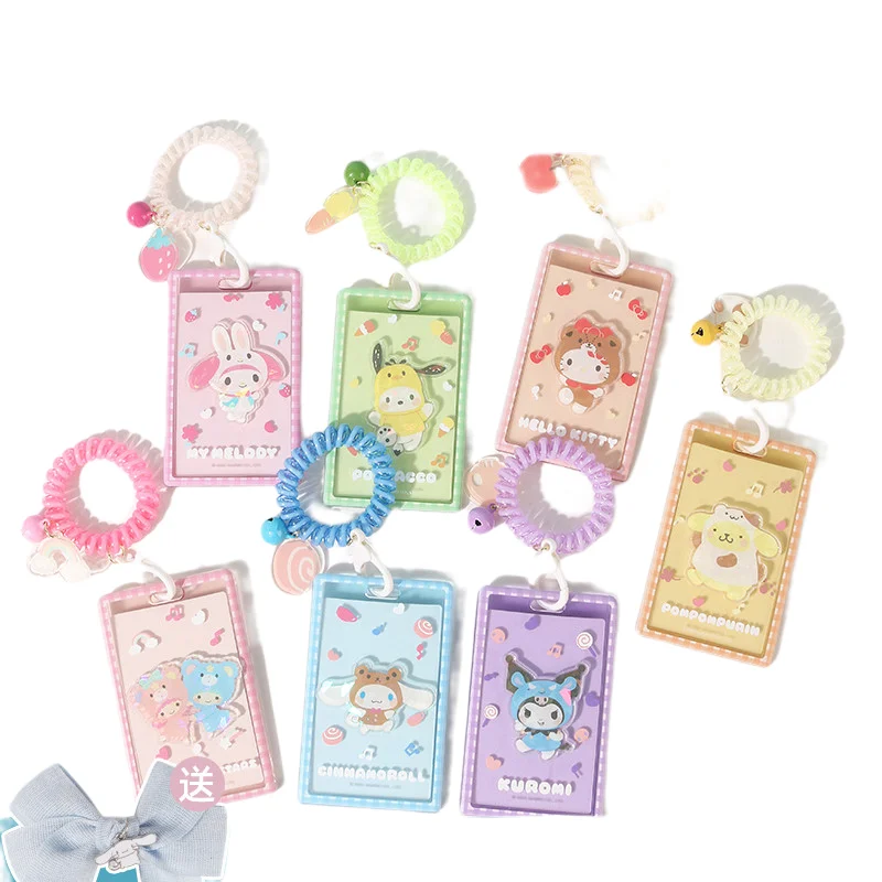 Sanrios Littletwin звезды Kuromi Cinnamoroll Kittys помпон пурин аниме милый карточный рукав мультфильм телефонный шнур браслет легко носить с собой
Sanrios Littletwin звезды Kuromi Cinnamoroll Kittys помпон пурин аниме милый карточный рукав мультфильм телефонный шнур браслет легко носить с собой