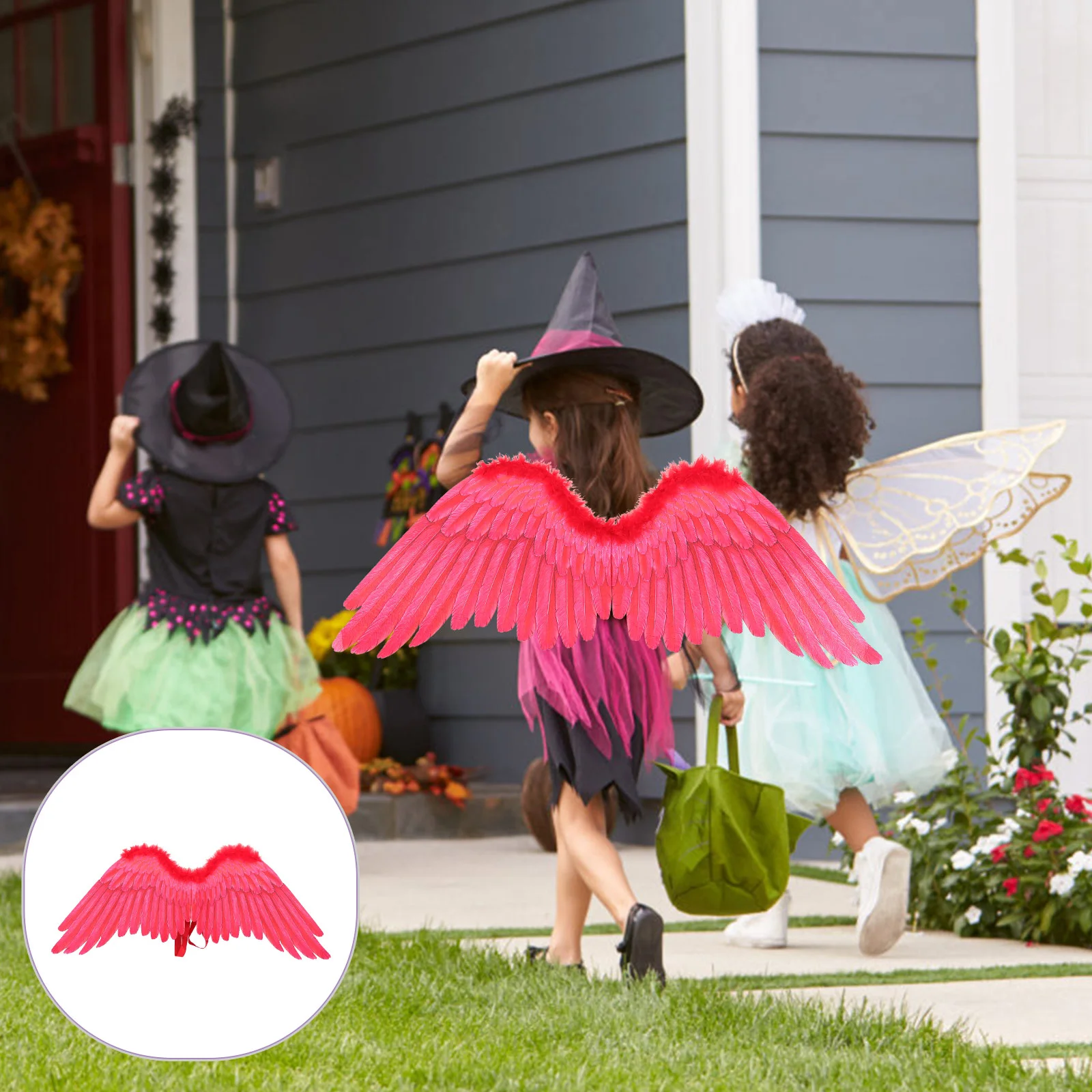 Wing Angel Girls Adult Halloween Costume Decoration Cosplay Prop Women's Clothing Wings
Wing Angel Girls Adult Halloween Costume Decoration Cosplay Prop Women's Clothing Wings
