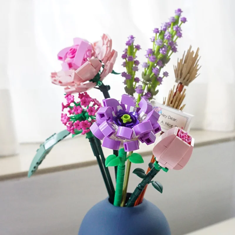 Toy for Children Eternal Flower Herb Plant Rose Camellia Lavender Orchid 3D Model DIY Mini Blocks Bricks Building
Toy for Children Eternal Flower Herb Plant Rose Camellia Lavender Orchid 3D Model DIY Mini Blocks Bricks Building