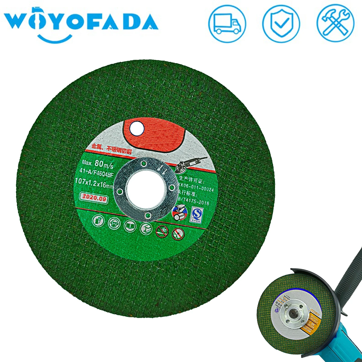 1x 105mm Grinding Cutting Disc For Mini Angle Grinder Roughing Disc For Wood Cutting Polishing
1x 105mm Grinding Cutting Disc For Mini Angle Grinder Roughing Disc For Wood Cutting Polishing