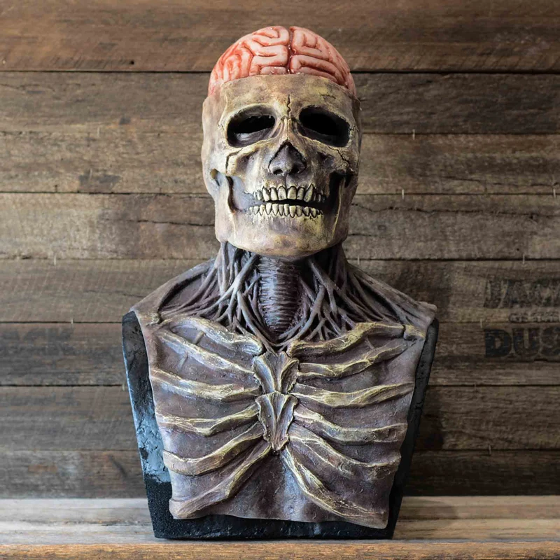NEW Horror Halloween Mask Full Head Skull Mask Latex Skeleton Scary Mask Men Halloween Carnival Party Costume Cosplay Prop Gifts
NEW Horror Halloween Mask Full Head Skull Mask Latex Skeleton Scary Mask Men Halloween Carnival Party Costume Cosplay Prop Gifts