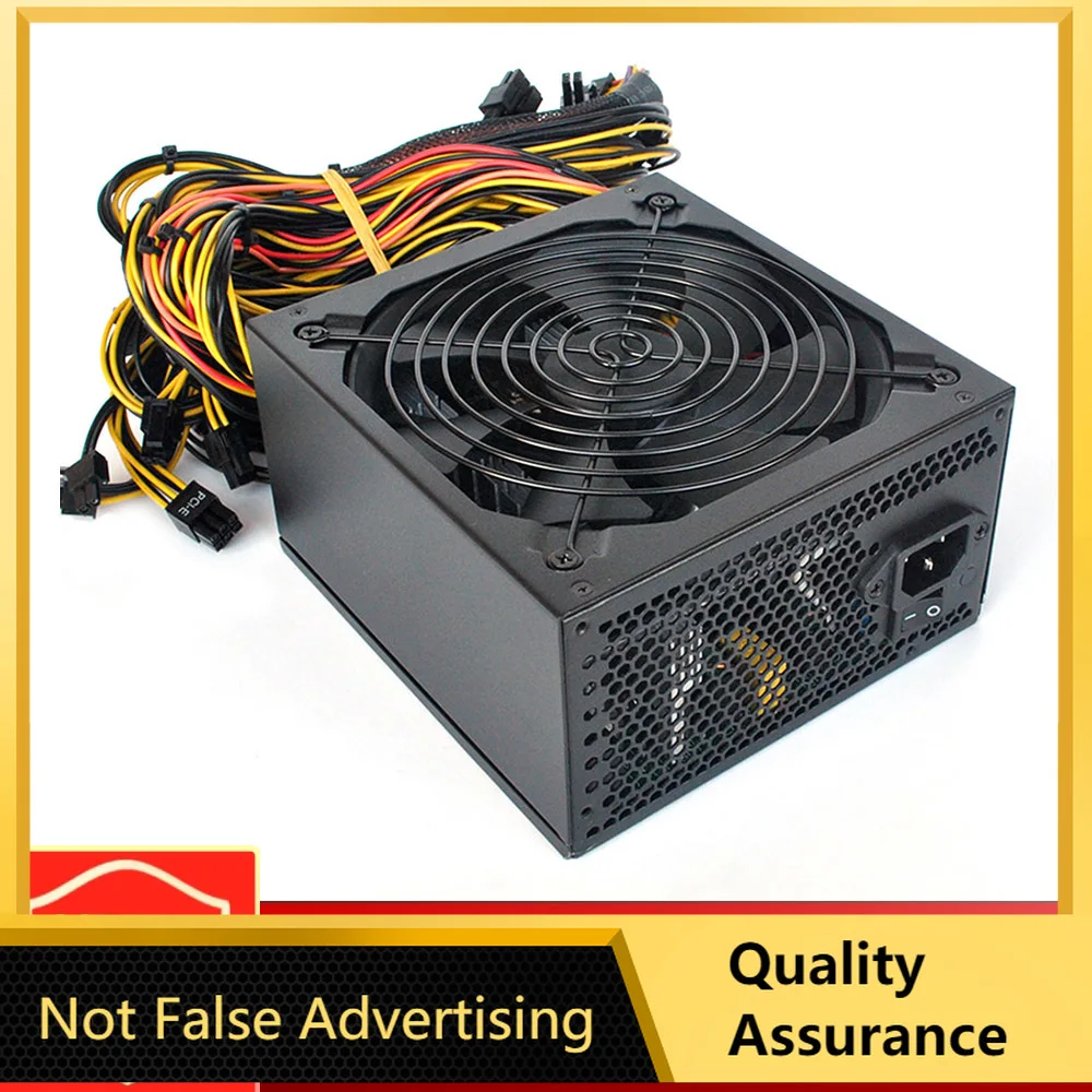 1800W ATX ETH Mining Machine Power Supply 160v-240V Input 96% Efficiency Support 8 Graphics Cards For Bitcoin Mining Device
1800W ATX ETH Mining Machine Power Supply 160v-240V Input 96% Efficiency Support 8 Graphics Cards For Bitcoin Mining Device