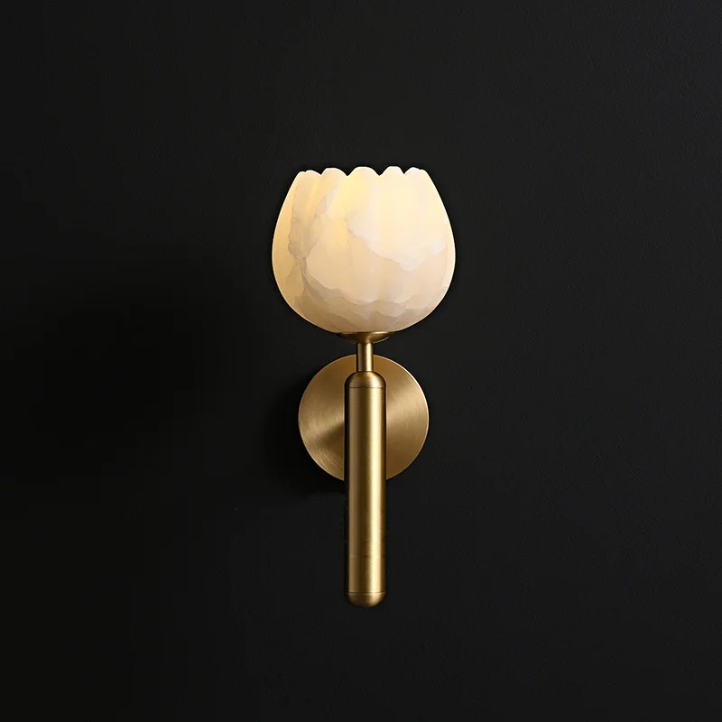 Медная мраморная настенная лампа для гостиной, ТВ фон, цветочные бутоны, настенные бра, роскошное золотое украшение для стен дома и спальни
Медная мраморная настенная лампа для гостиной, ТВ фон, цветочные бутоны, настенные бра, роскошное золотое украшение для стен дома и спальни