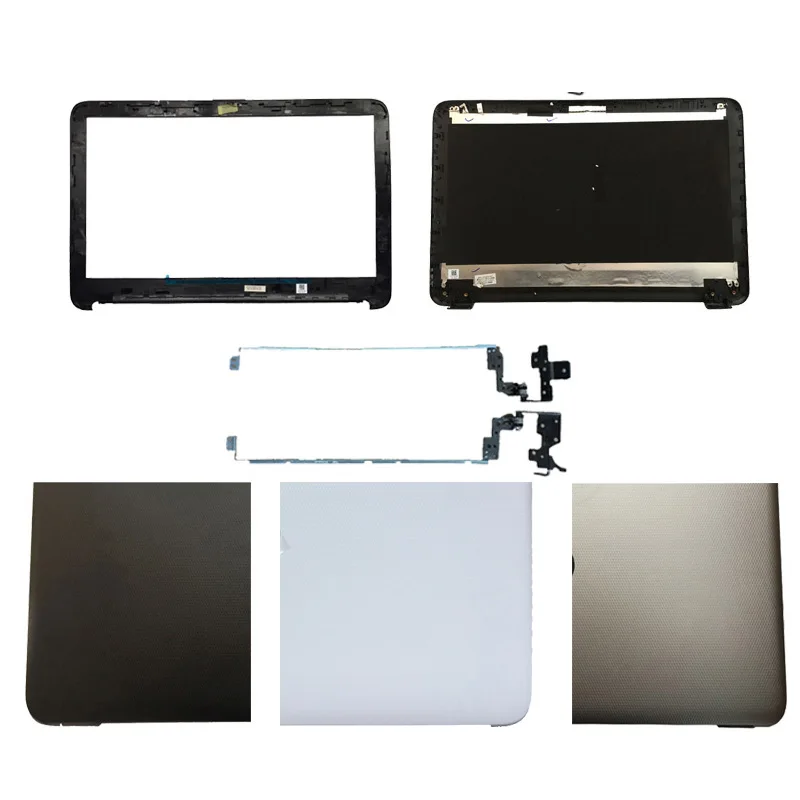 

Новая задняя крышка для ЖК-дисплея ноутбука/передняя рамка/Петли для HP Pavilion 15-AC 15-AY 15-AF 15-BA 250 255 256 G4 G5 TPN-C125