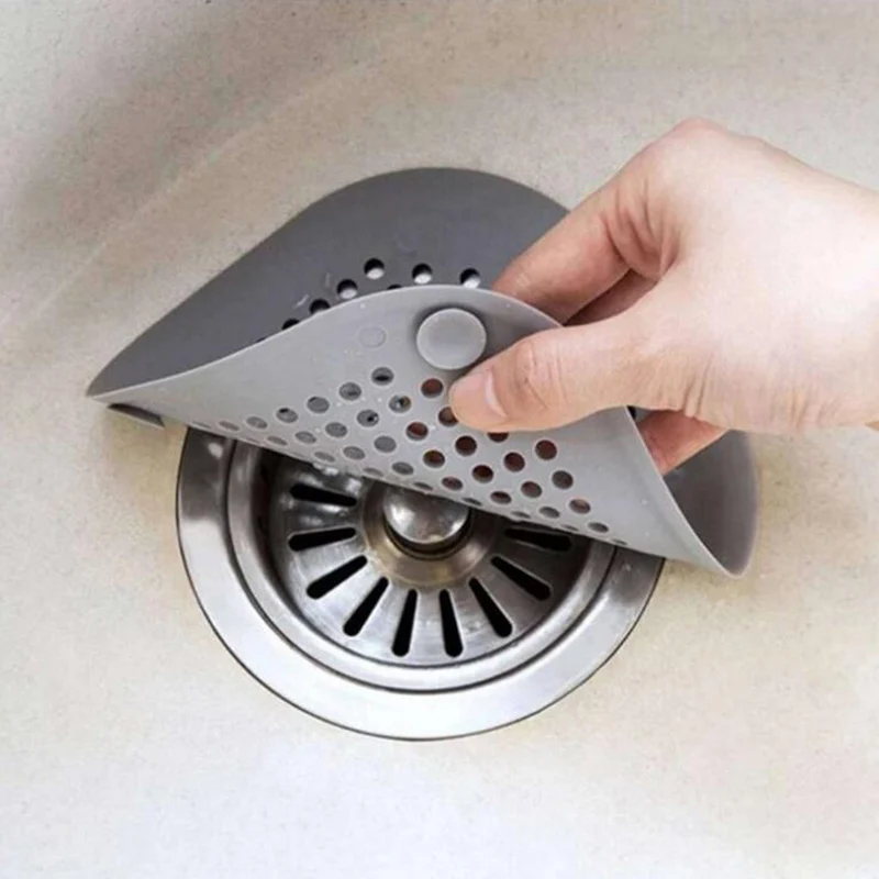 Shower Drain Silicone Kitchen Sink Filter Hair Stopper Catcher Filter Bathroom Accessories Bathtub Strainer Sewer Outfall Filter
Shower Drain Silicone Kitchen Sink Filter Hair Stopper Catcher Filter Bathroom Accessories Bathtub Strainer Sewer Outfall Filter