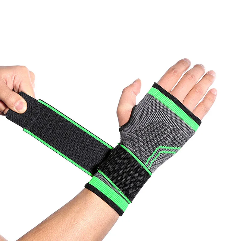 Compression Wrist Brace with Pressure Belt Sport Protection Wristband Knitting Pressurized Wrist and Palm Brace Bandage Support
Compression Wrist Brace with Pressure Belt Sport Protection Wristband Knitting Pressurized Wrist and Palm Brace Bandage Support