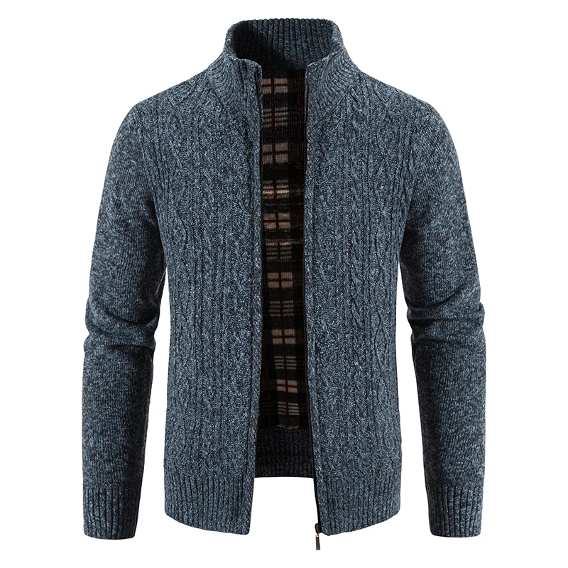 Autumn And Winter New Men's Knitted Sweater Fitted Cardigan Coat With Men's Casual Coat
Autumn And Winter New Men's Knitted Sweater Fitted Cardigan Coat With Men's Casual Coat