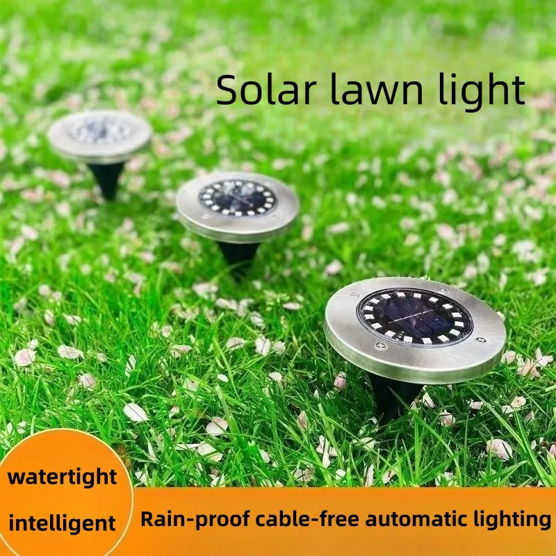 Solar underground lights outdoor garden lights waterproof villa garden decorative stainless steel lawn lamp night automatic ligh
Solar underground lights outdoor garden lights waterproof villa garden decorative stainless steel lawn lamp night automatic ligh