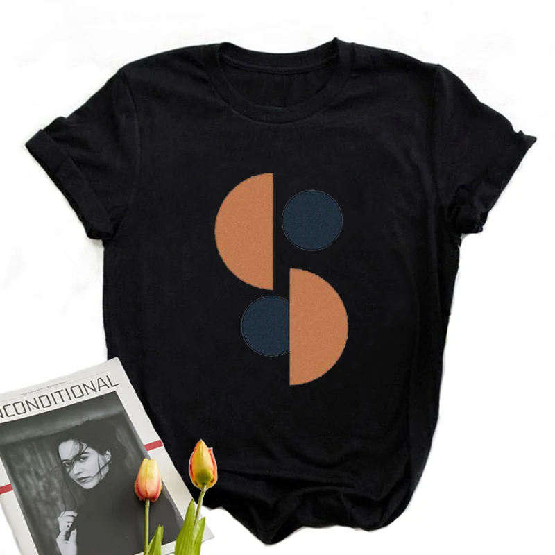 Vintage Aesthetic Tshirts Patchwork Cartoon Semicircle Round Korean Clothing Retro Kawaiii Women's Cotton Shirt Women Shirt
Vintage Aesthetic Tshirts Patchwork Cartoon Semicircle Round Korean Clothing Retro Kawaiii Women's Cotton Shirt Women Shirt