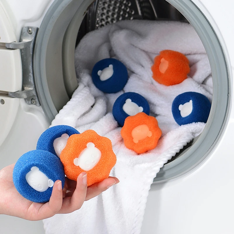 3pcs Magic Laundry Ball Washing Machine Cleaning Balls Hair Removal Catcher Fiber Collector Reusable Filtering Ball Lint Catcher
3pcs Magic Laundry Ball Washing Machine Cleaning Balls Hair Removal Catcher Fiber Collector Reusable Filtering Ball Lint Catcher