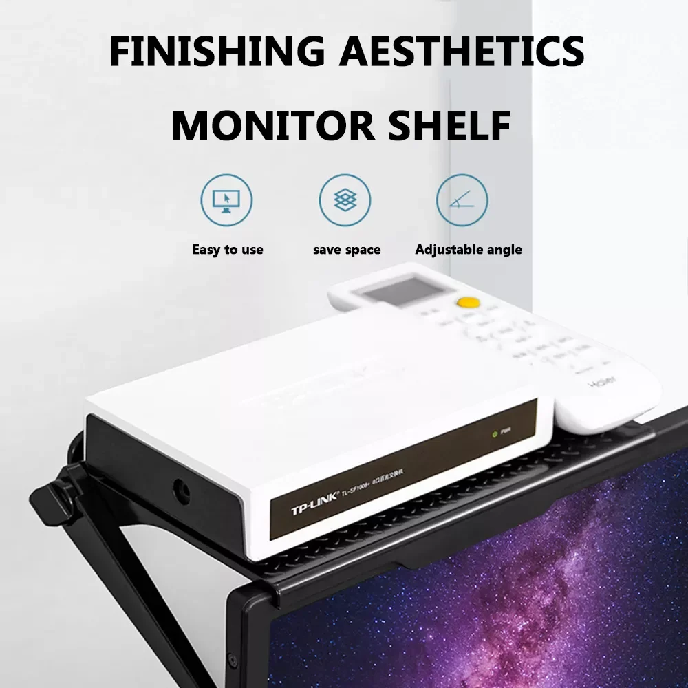 Universal Smart TV Box Stand DVD Set Wall-Mounted Bracket Racks Steady for Top Box Mount Holder Support Router Wall
Universal Smart TV Box Stand DVD Set Wall-Mounted Bracket Racks Steady for Top Box Mount Holder Support Router Wall