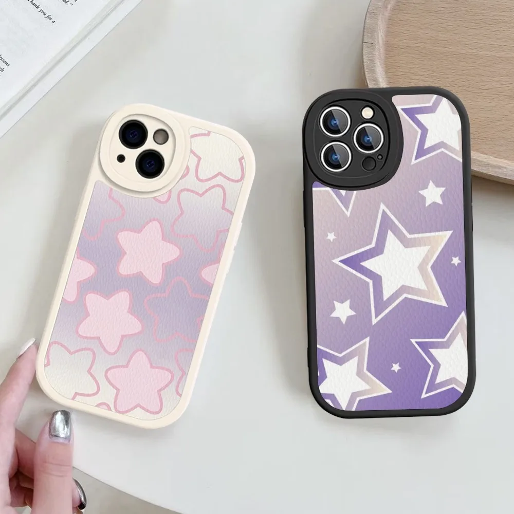 Fashion Stars Phone Case Hard Leather For IPhone 14 13 12 Mini 11 14 Pro Max Xs X Xr 7 8 Plus Fundas
Fashion Stars Phone Case Hard Leather For IPhone 14 13 12 Mini 11 14 Pro Max Xs X Xr 7 8 Plus Fundas