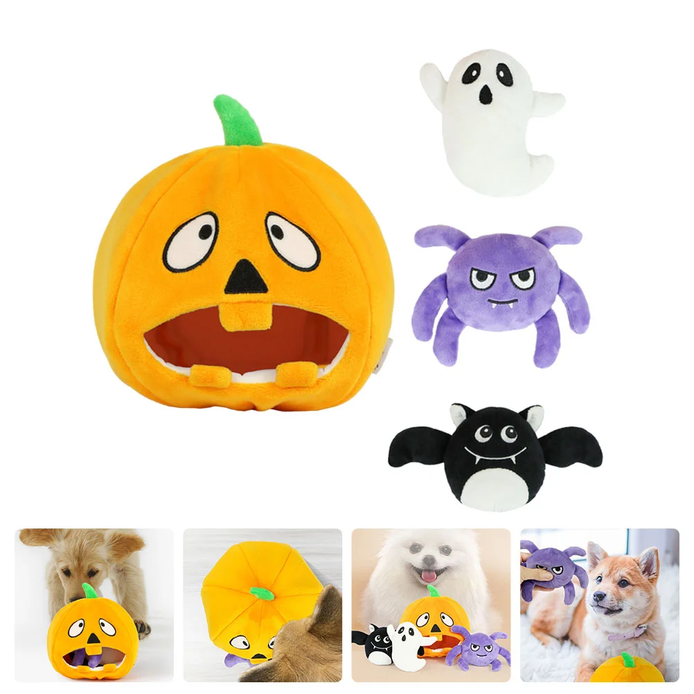 Pumpkin Chewing Squeaky Toy Halloween Toys Puppy Teething Portable Dog Plaything Pet
Pumpkin Chewing Squeaky Toy Halloween Toys Puppy Teething Portable Dog Plaything Pet