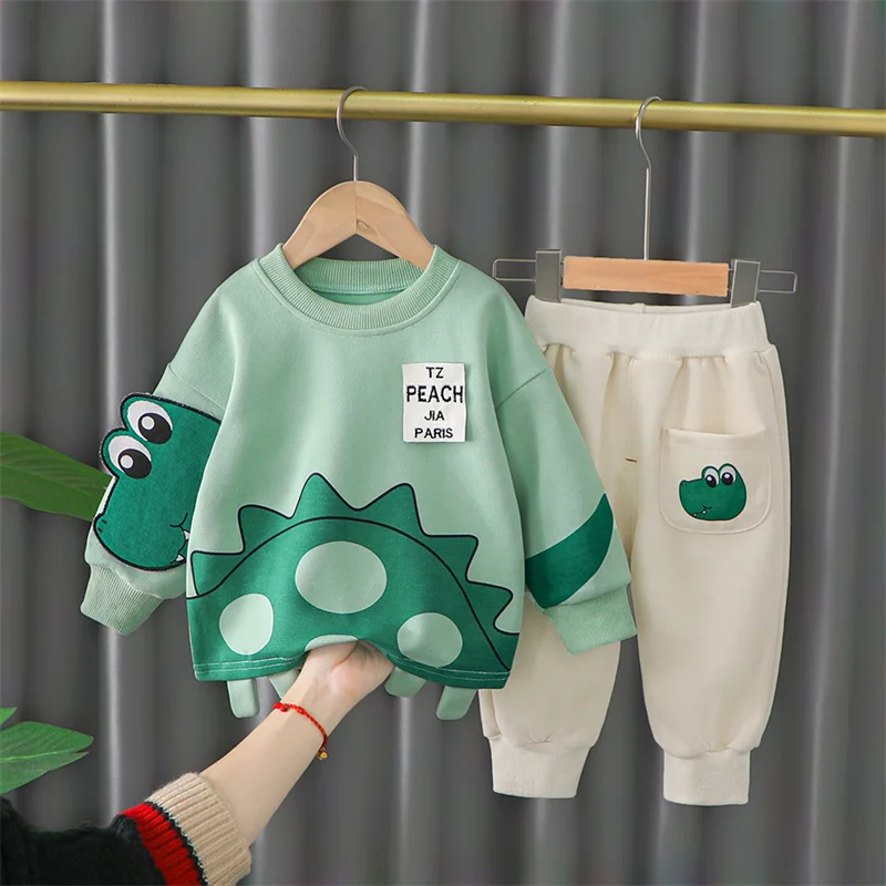 Boys Suit Sweatshirts +Pants Cotton 2Pcs/Sets 2023 Cartoon Spring Autumn Sport Suits Toddler School Children Clothing
Boys Suit Sweatshirts +Pants Cotton 2Pcs/Sets 2023 Cartoon Spring Autumn Sport Suits Toddler School Children Clothing