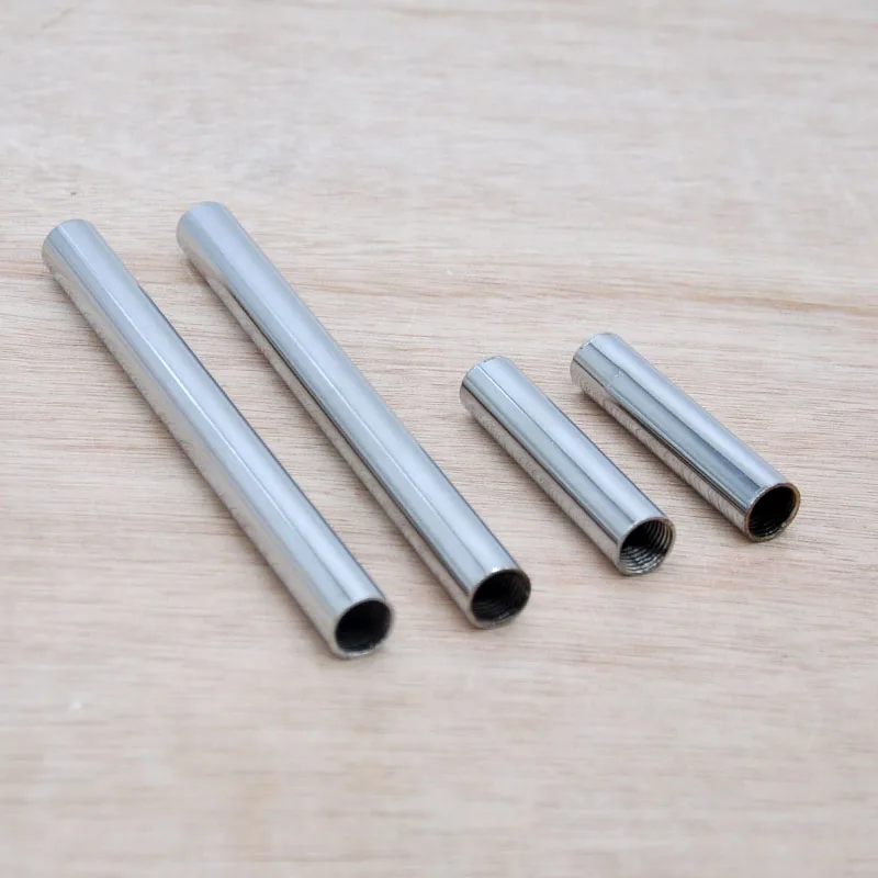 

Internal tooth tube M10 center column electroplating straight tube 11.5mm connecting rod lighting accessories
