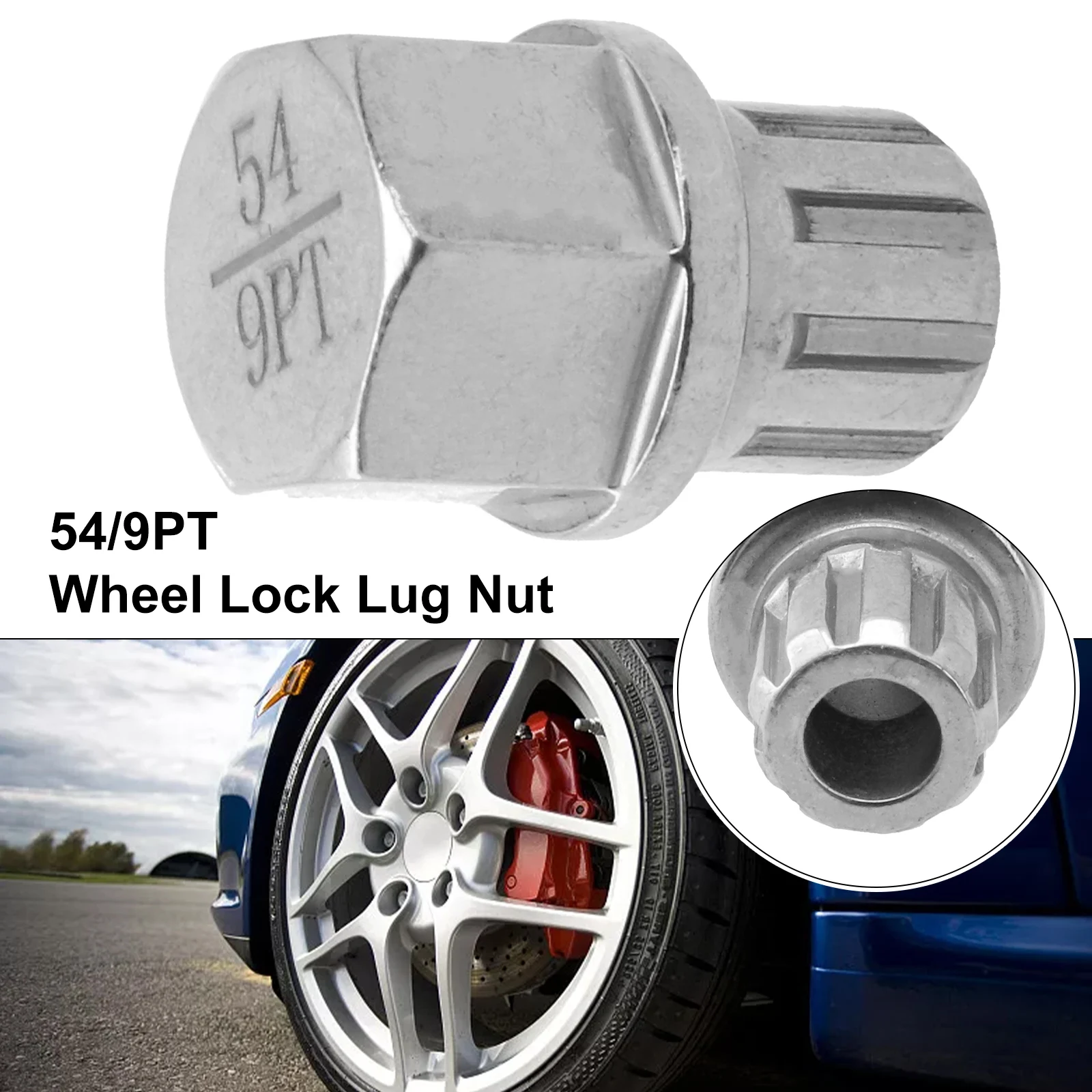 1 Pcs Wheel Lock Lug Nut 54/9PT Anti Theft Wheel Lock Key Lug Nut Screw Removal Key For A4 A6 The Wheel Lock Lug Nut
1 Pcs Wheel Lock Lug Nut 54/9PT Anti Theft Wheel Lock Key Lug Nut Screw Removal Key For A4 A6 The Wheel Lock Lug Nut