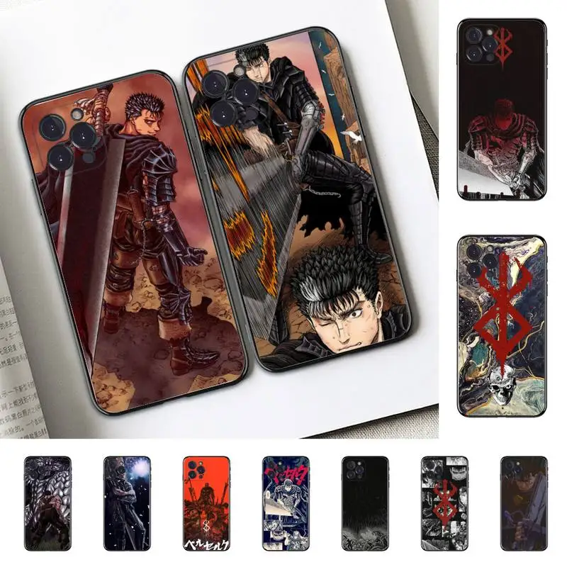 Guts Berserk Japanese Anime Phone Case Silicone Soft for iphone 14 13 12 11 Pro Mini XS MAX 8 7 6 Plus X XS XR Cover
Guts Berserk Japanese Anime Phone Case Silicone Soft for iphone 14 13 12 11 Pro Mini XS MAX 8 7 6 Plus X XS XR Cover