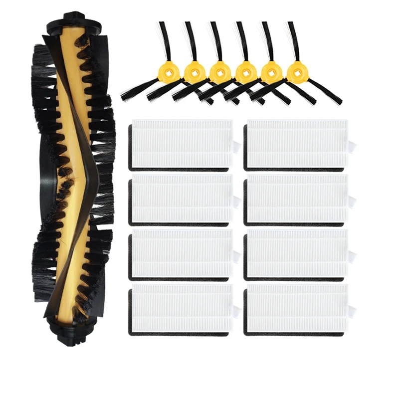 15PCS Replacement Parts For Ecovacs DEEBOT N79 N79S Robotic Vacuum Cleaner Main Brush Filter Side Brush Accessory Kit
15PCS Replacement Parts For Ecovacs DEEBOT N79 N79S Robotic Vacuum Cleaner Main Brush Filter Side Brush Accessory Kit