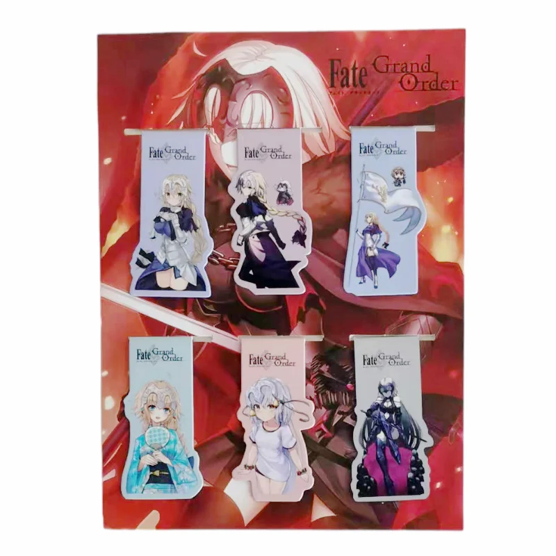 Fate/Grand Order Anime Magnetic Bookmark Magnet Bookmark Child Student Kawaii Gift Bookmarks Office Stationery
Fate/Grand Order Anime Magnetic Bookmark Magnet Bookmark Child Student Kawaii Gift Bookmarks Office Stationery