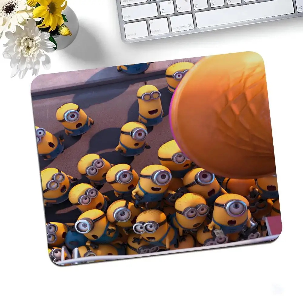 Милый коврик для мыши M-Minions с аниме ультратонкие игровые аксессуары коврики