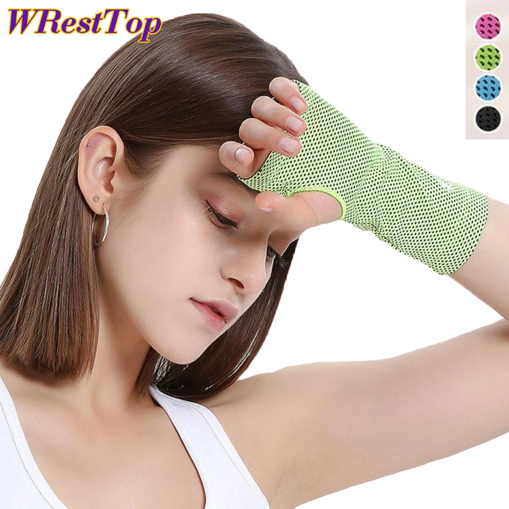 1Pair Summer Ice Silk Cooling Wristband Sunscreen Mesh Anti-Skid Bracelet Sweat Band for Men Women Gym Yoga Volleyball Sports 
1Pair Summer Ice Silk Cooling Wristband Sunscreen Mesh Anti-Skid Bracelet Sweat Band for Men Women Gym Yoga Volleyball Sports