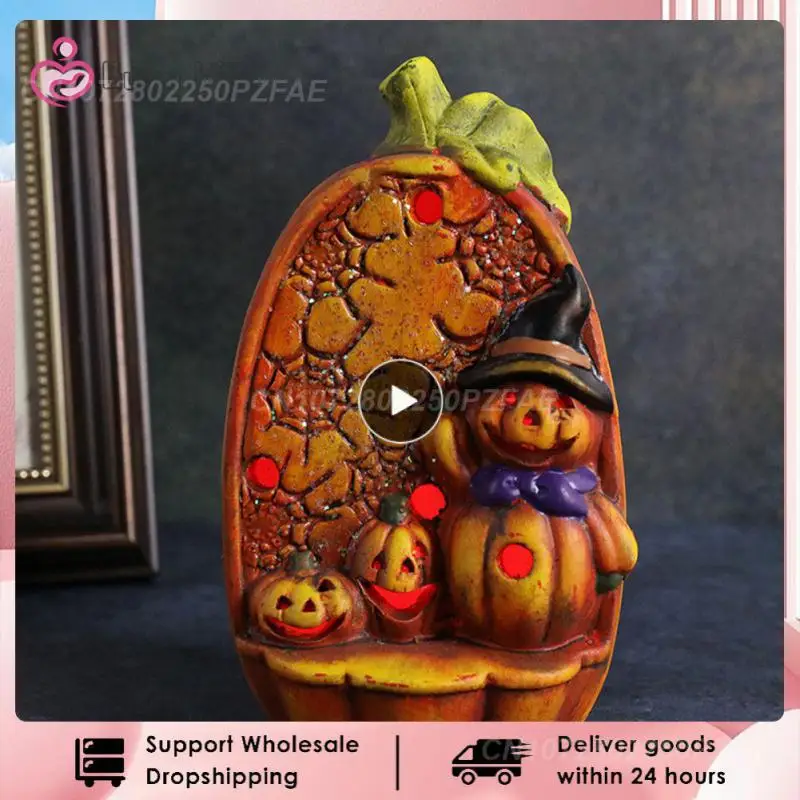 Halloween LED Luminous Ceramic Pumpkin Witch Lamp Holidays Gifts Bar KTV Decorative Props Desktop Ornaments Kids Arts Crafts Toy
Halloween LED Luminous Ceramic Pumpkin Witch Lamp Holidays Gifts Bar KTV Decorative Props Desktop Ornaments Kids Arts Crafts Toy
